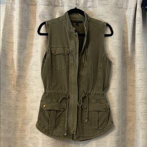 Olive Green Utility Vest